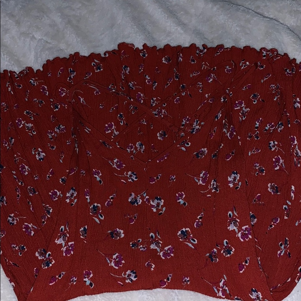 American Eagle Floral Sundress Size XS